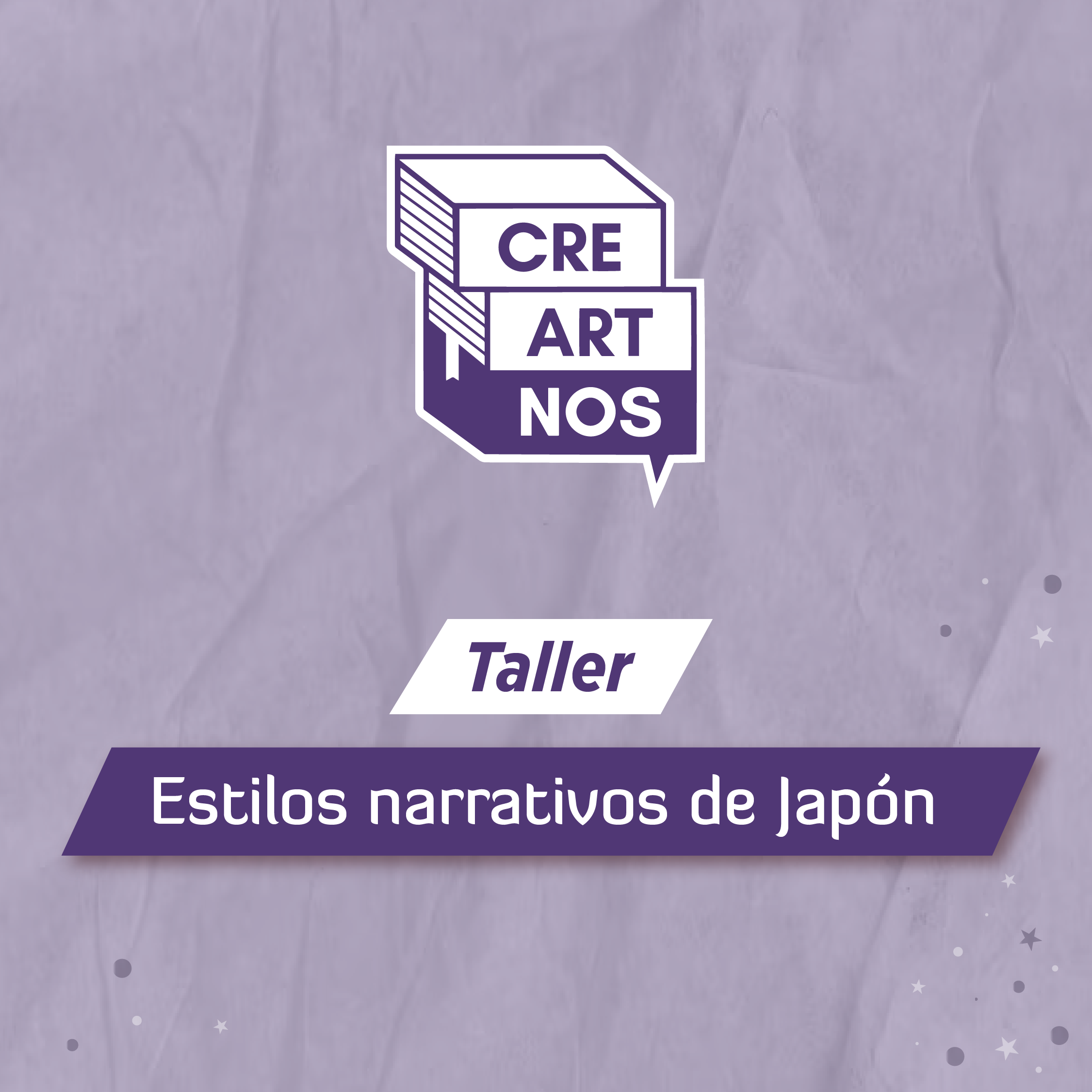 Taller de estilos narrativos japoneses _online en Creartnos