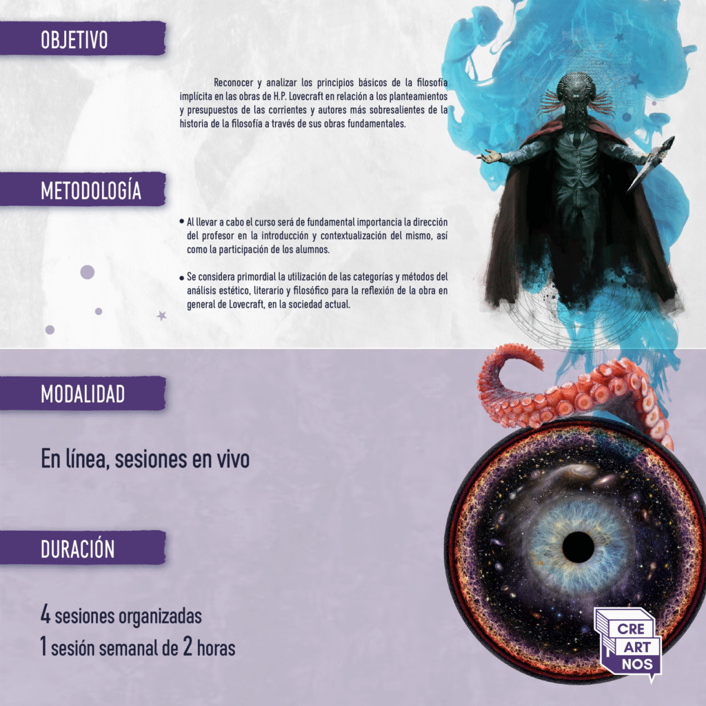 curso online en creartnos__La filosofía de Lovecraft_
