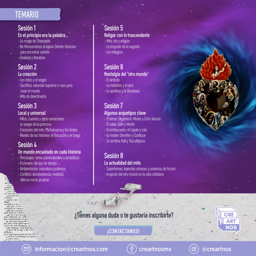 Curso online de Mitología en Creartnos