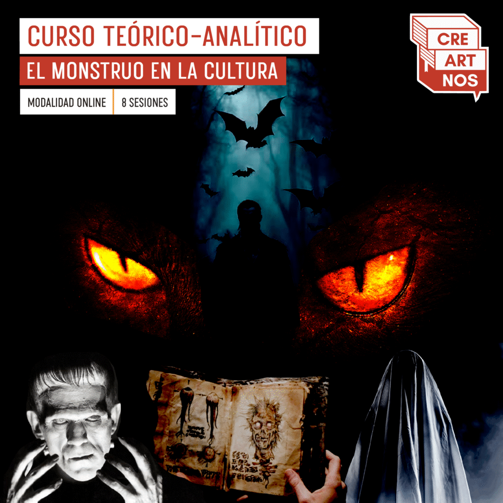 curso online en creartnos- El monstruo en la cultura-