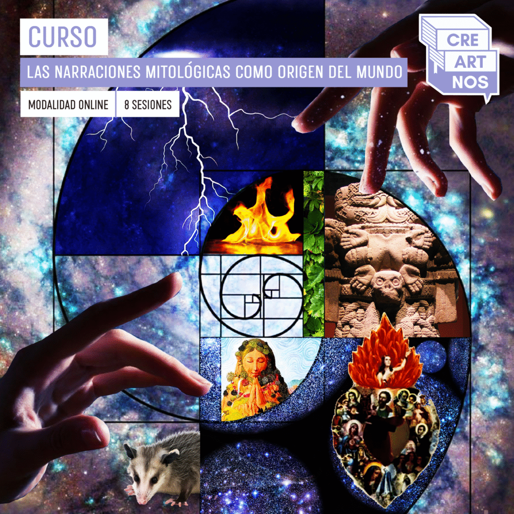 curso online en creartnos_Las narraciones mitológicas como origen del mundo